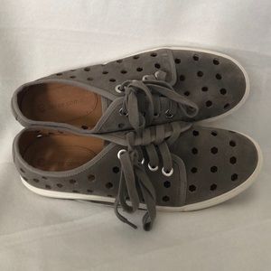 Cordon Como Gray Suede Shoes
